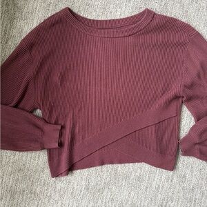 lululemon athletica Burgundy Sweater